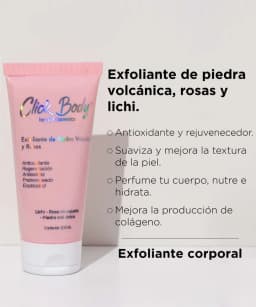 EXFOLIANTE DE PIEDRA VOLOCANICA Y ROSAS CLICK HAIR 200ML — imagen 2